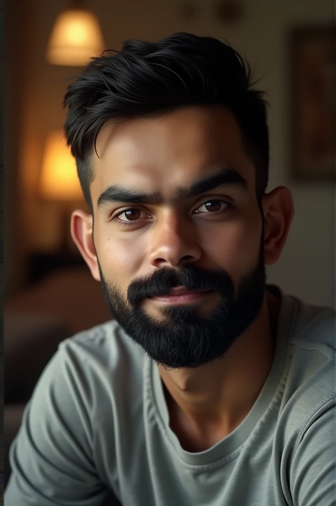 Virat Kohli with me 
