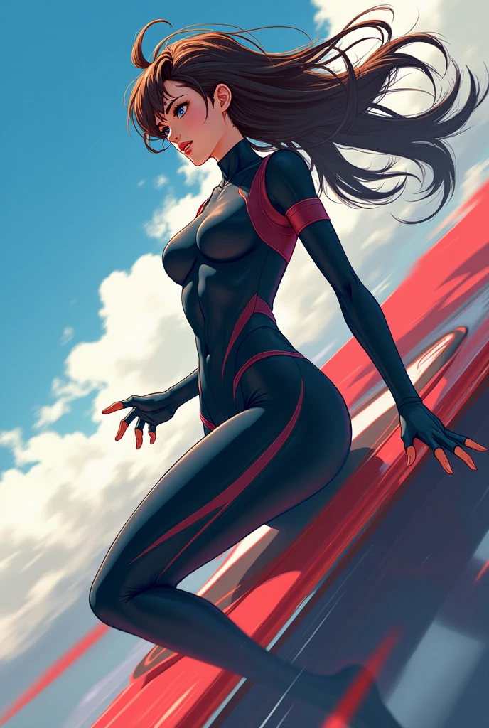 Aero as an anime girl