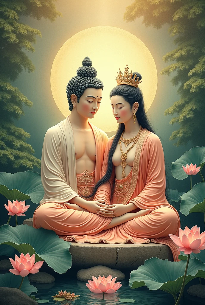 Buddha guan ying lian lian
