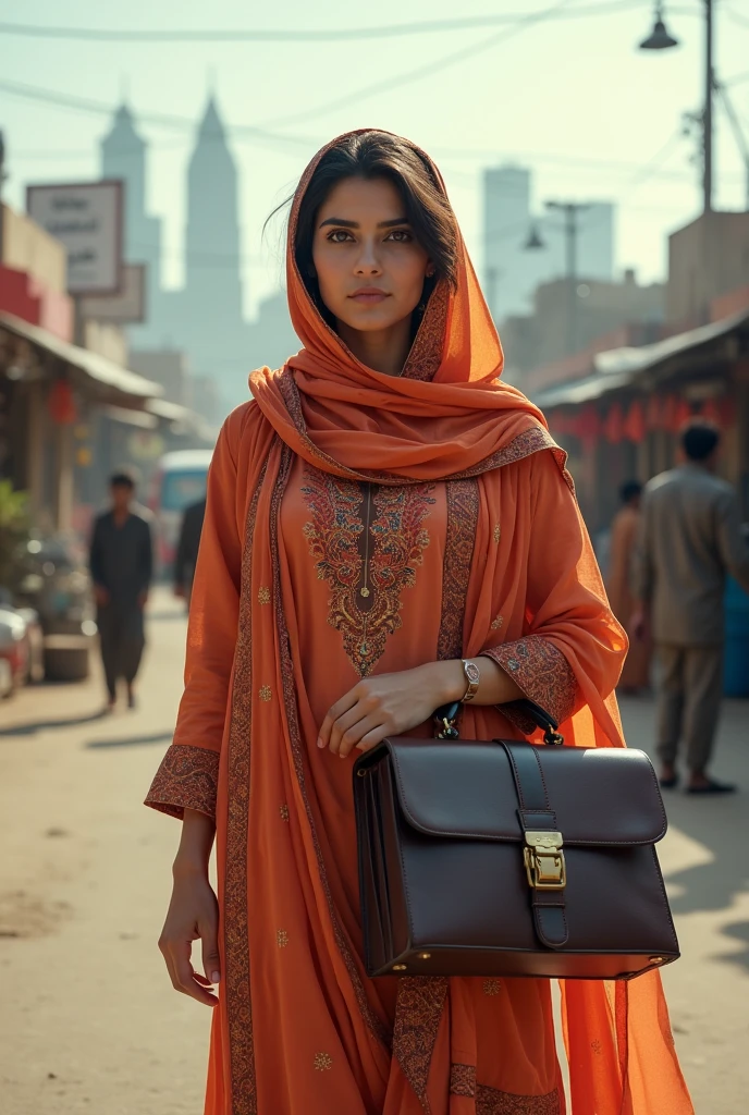 A working women in pakistan