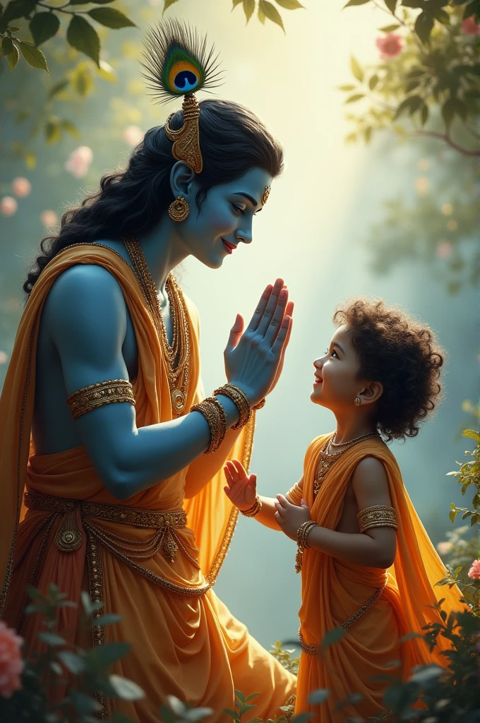 Krishna god bless kid