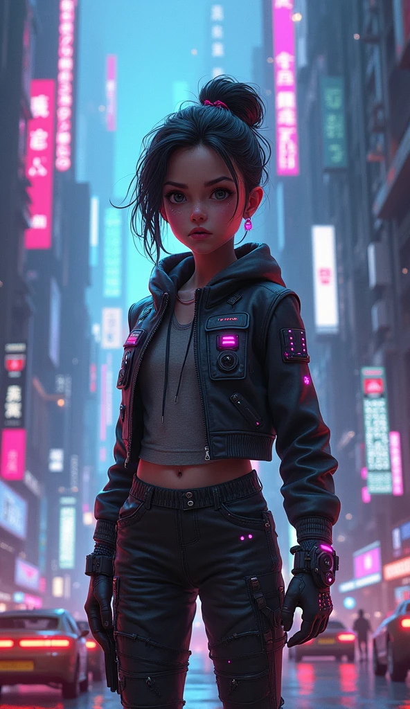 10 YO TWEEN CYBERPUNK GIRL