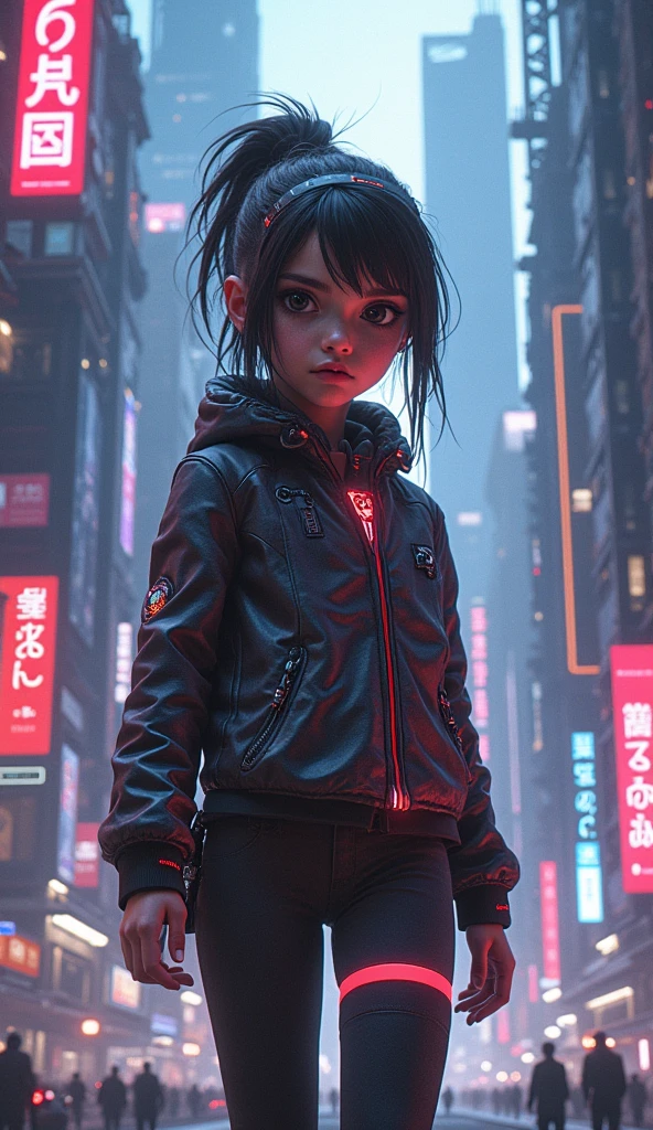 10 YO TWEEN CYBERPUNK GIRL