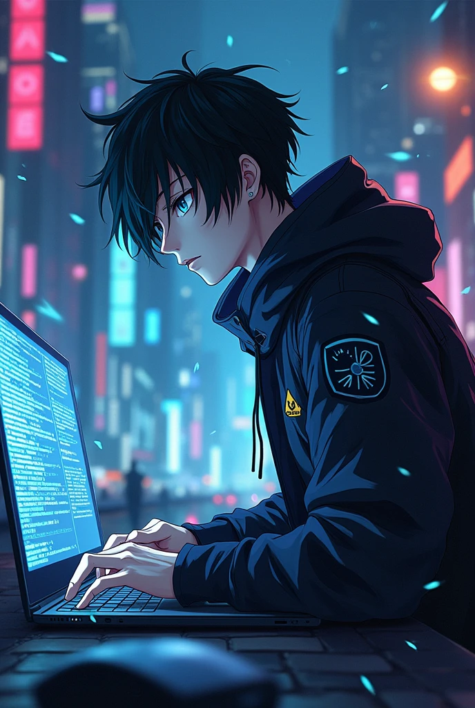 anime boy is hacker and termux