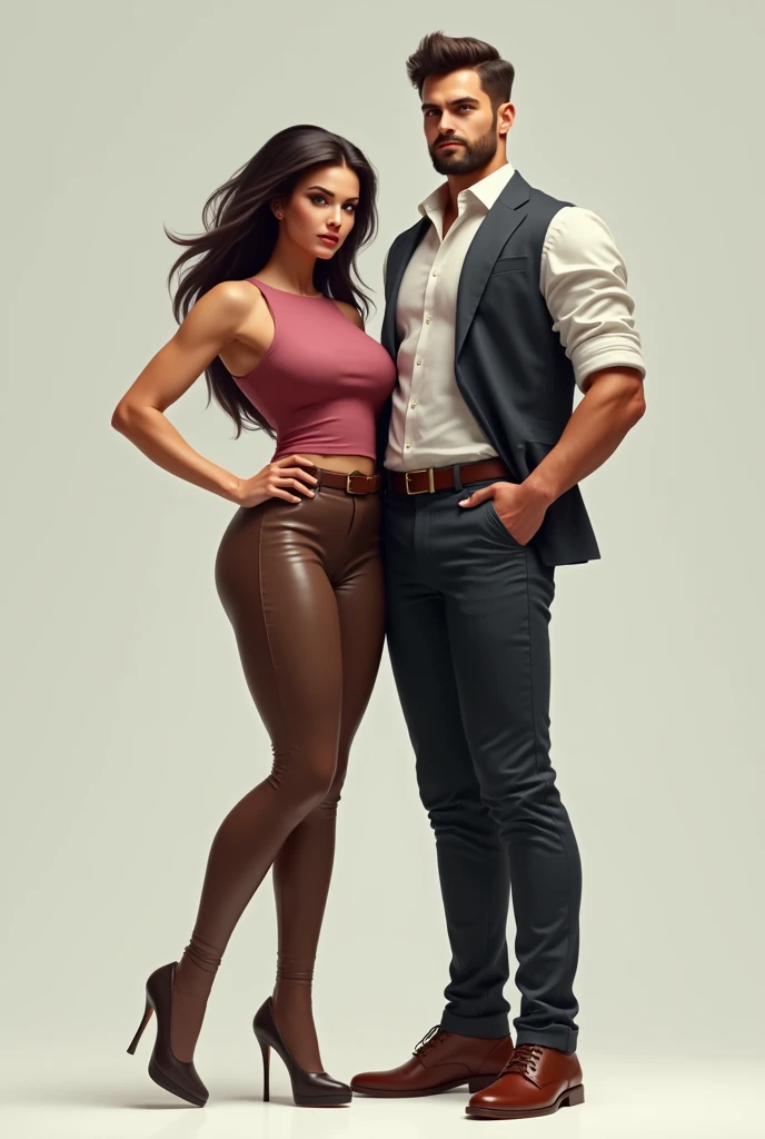 183 cm woman, 170cm male 
