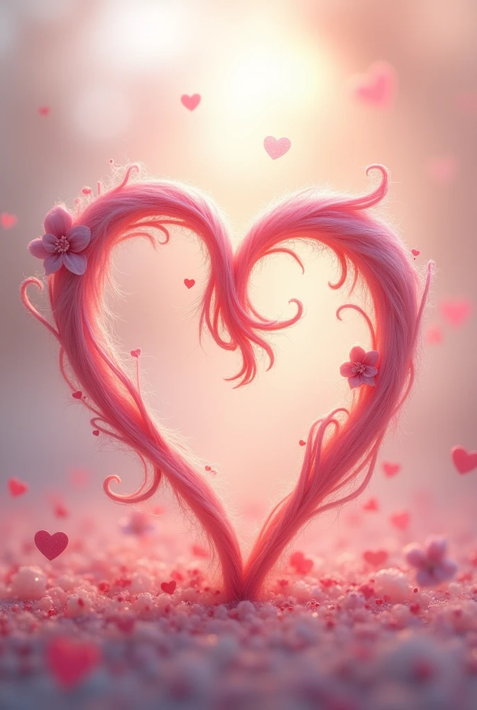 the letter "S" is in a heart shape love