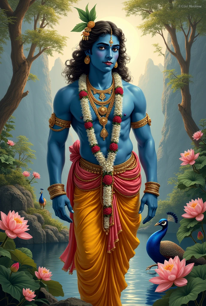 Lord Krishna full image 