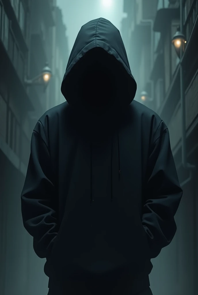 Anime faceless guy images in hoodie