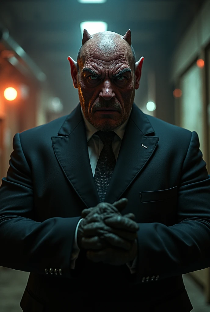 Aleks Paunovic como professor Pyg (Batman Villain).....mask a little less realistic