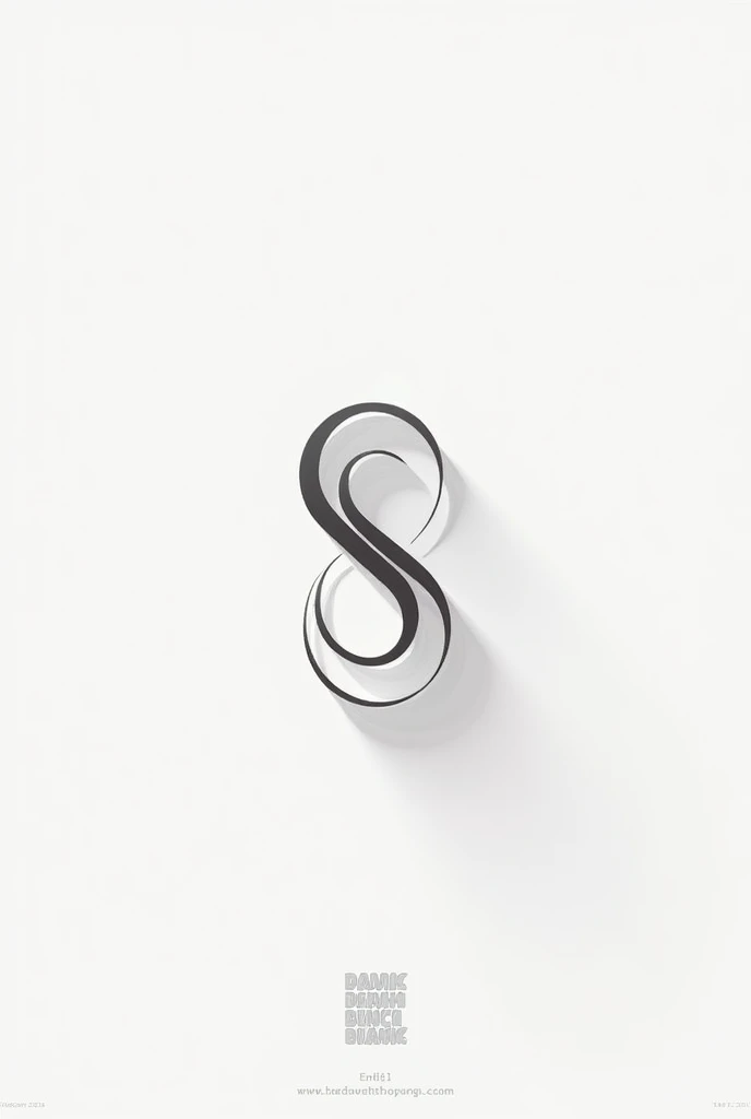 A logo. The logo should be like a combination of the letter S, with an infinite symbol with a spiral. 
To symbolize hope and infinity to grow