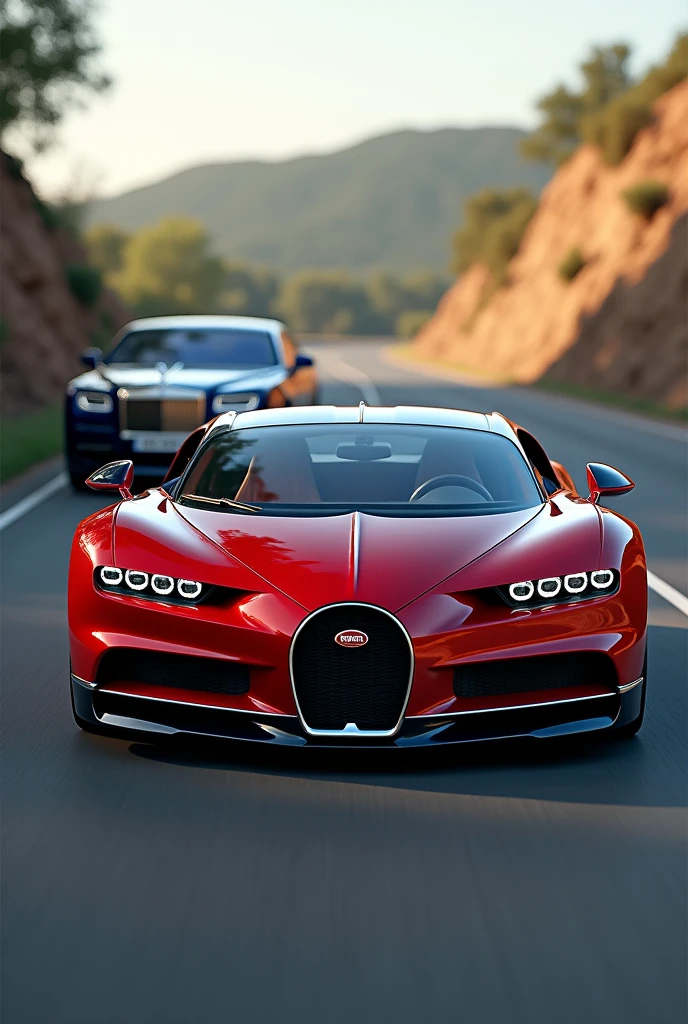 Bugatti Chiron rolls roys