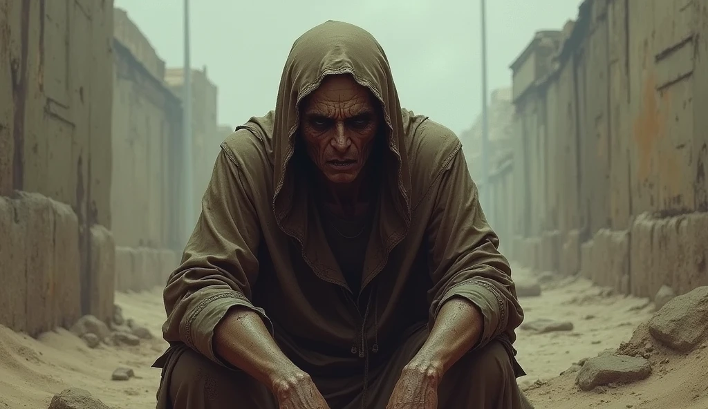 Mental and Physical Struggles: Explore Najeeb's mental and physical deterioration due to the severe conditions, the isolation, and the constant abuse from his owner