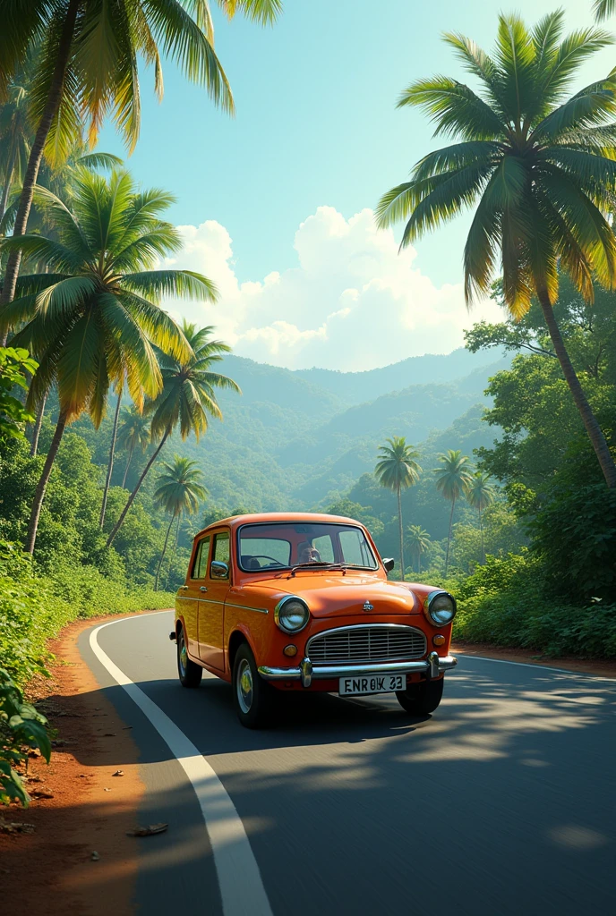 maruti 800 in kerala road