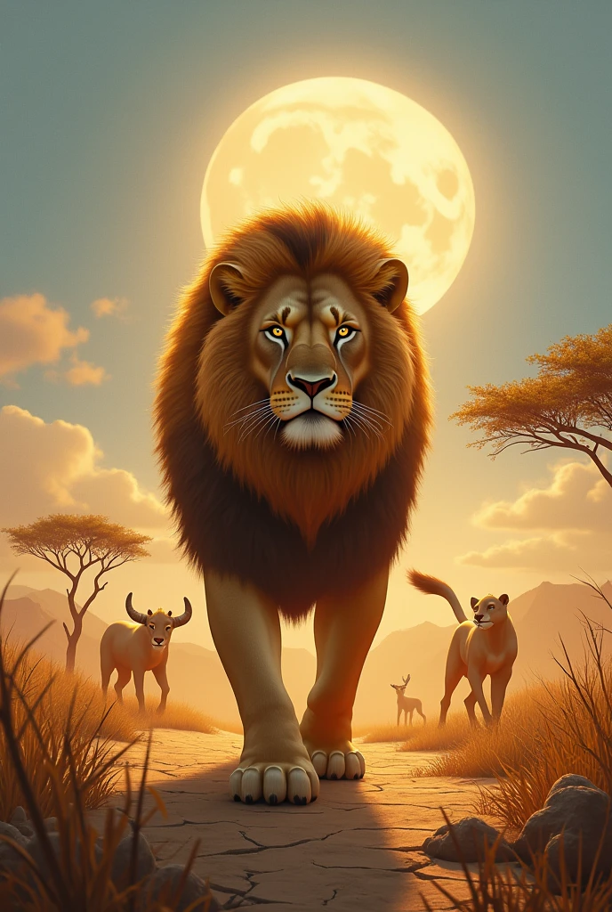 In the heart of the savanna, Leo the Mighty Lion is revered for his strength and wisdom. When a devastating drought threatens the land, Leo sets out on a quest to find the legendary Rainmaker. Along his journey, he faces great challenges and learns valuable lessons about leadership and unity. Will Leo succeed in saving his home and restoring hope to the savanna