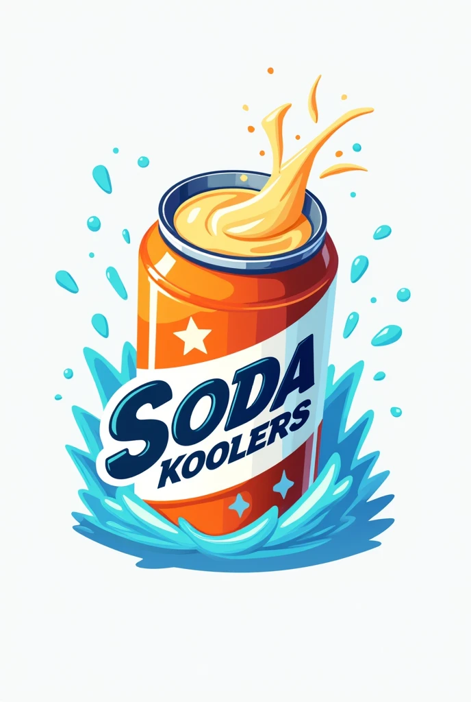 Objective: Design a logo for Soda Koolers aesthetic. Adobe maker 