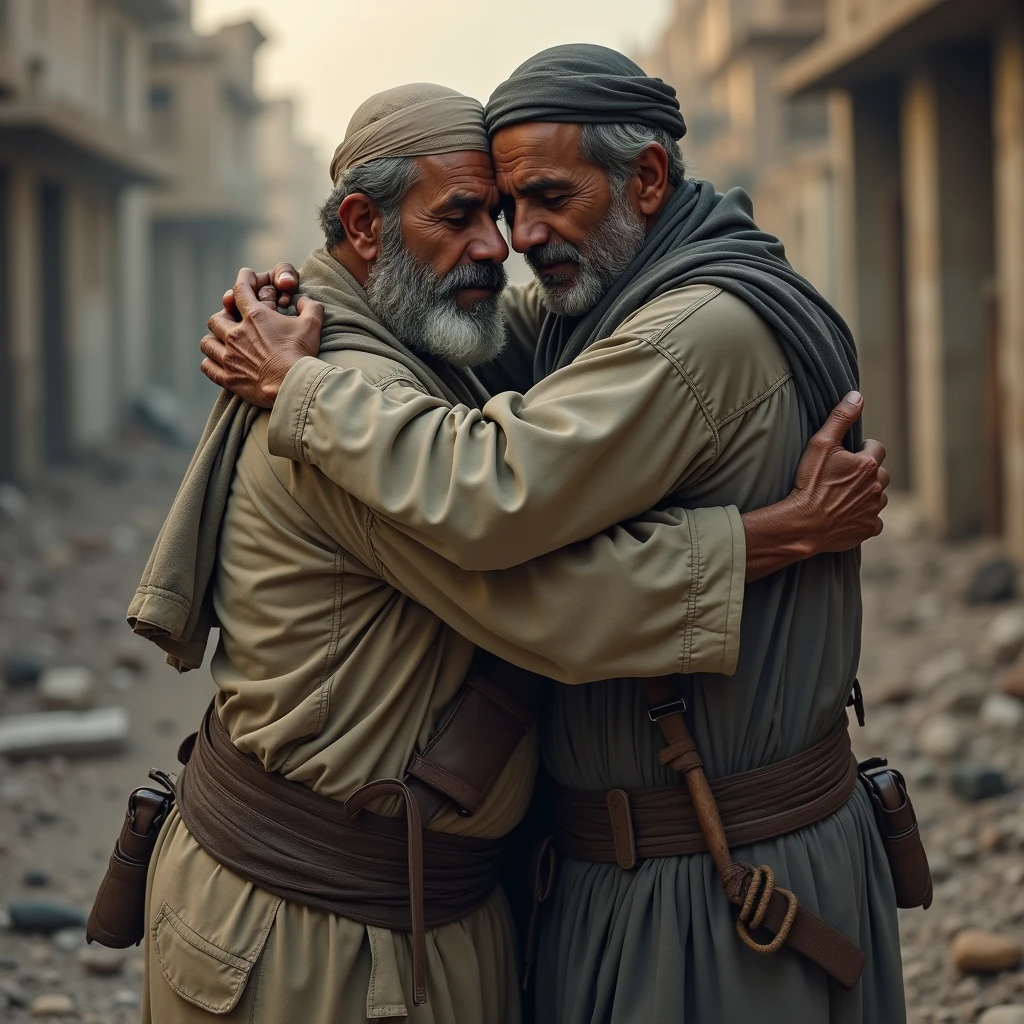 Met 2nd Muslim brother after the war, Muslim