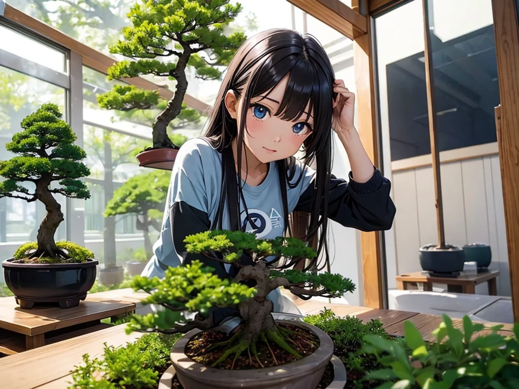 Generate logo。「BONSAI GALLERY」