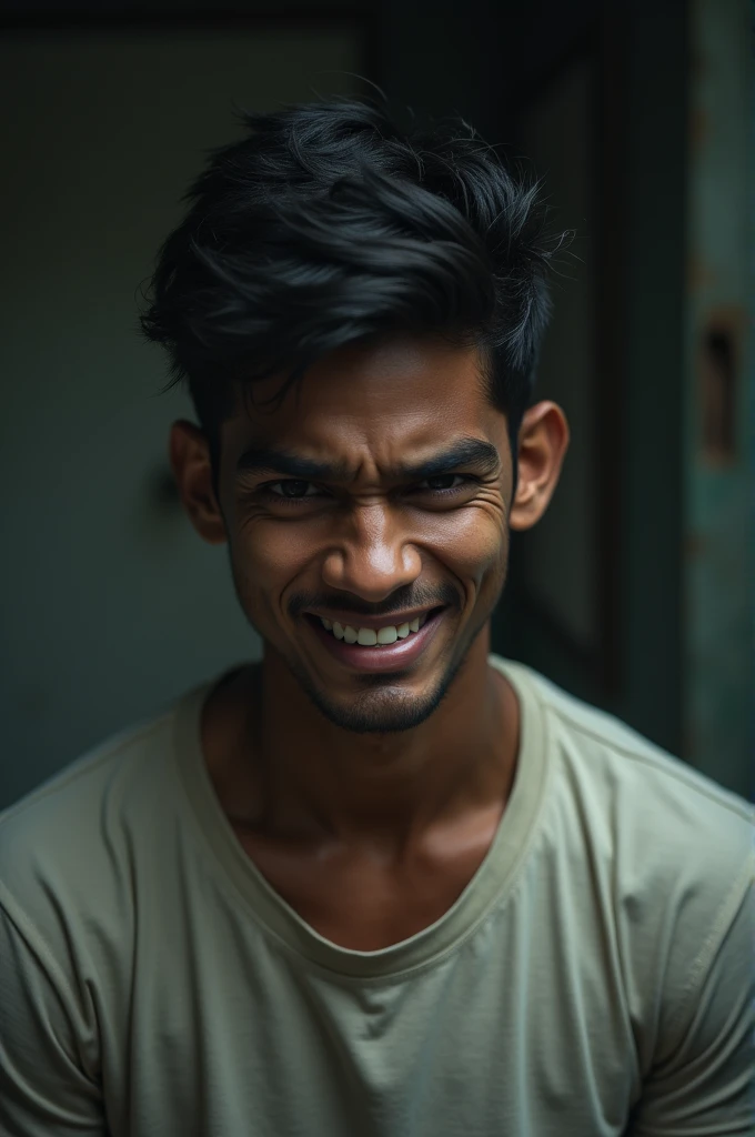 Image of an Indian young man who is upset