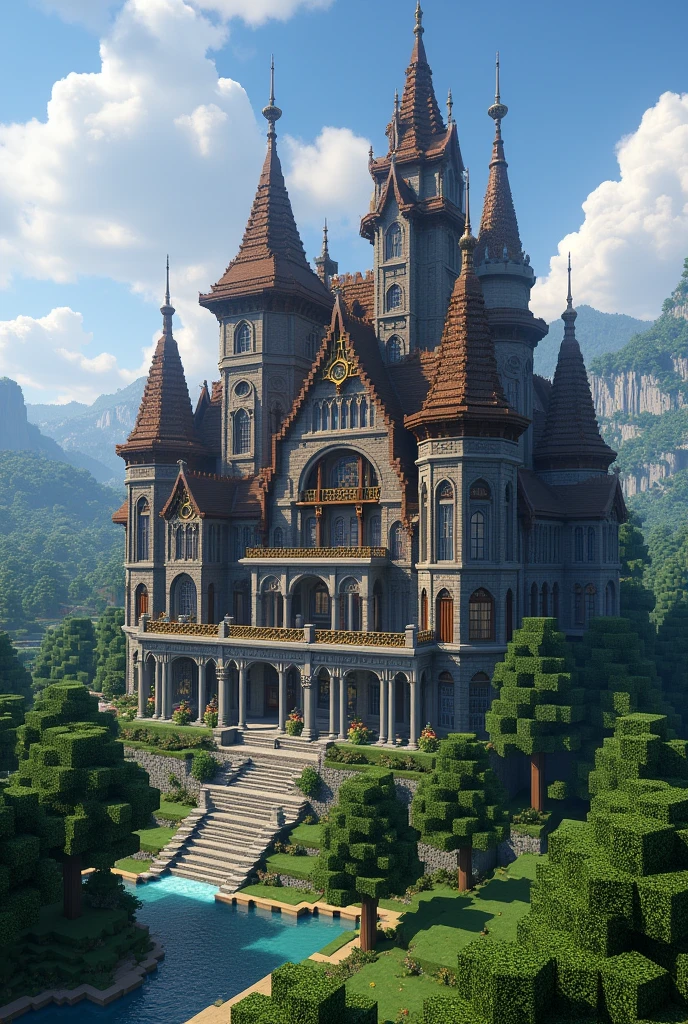 Minecraft big house