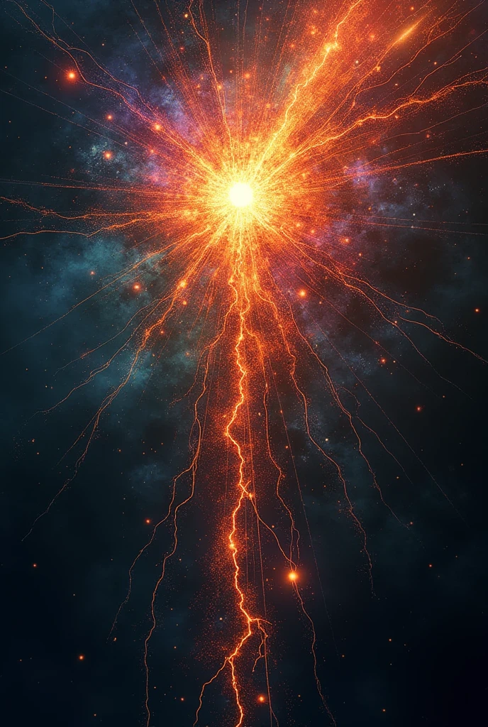 Tattoo of a Big Bang with entropy spreading into space