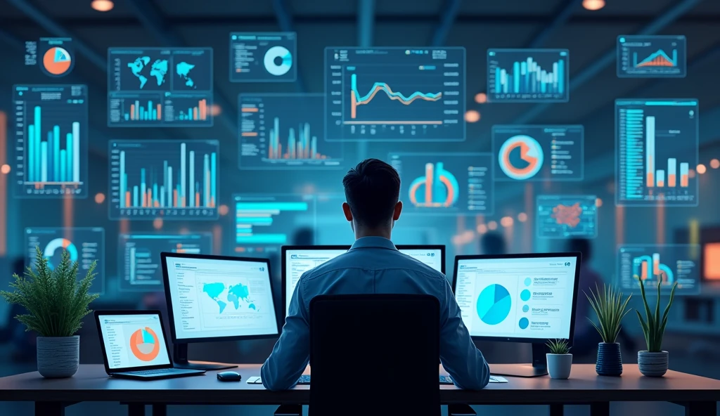 Operations Analyst with Interactive KPI Graphs and Charts