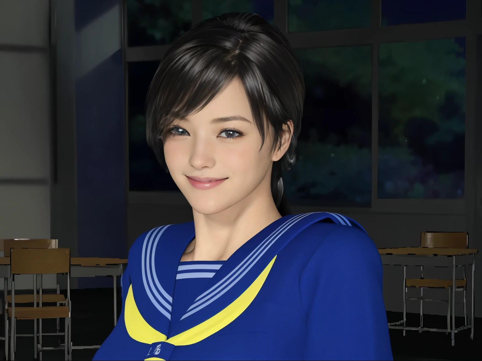 (Highest quality, masterpiece), (Beautiful Japan), (freckles:0.6), ponytail, smile, garden, Track and field athlete