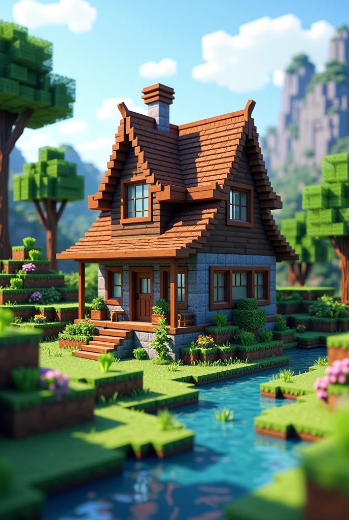 Minecraft medium house
