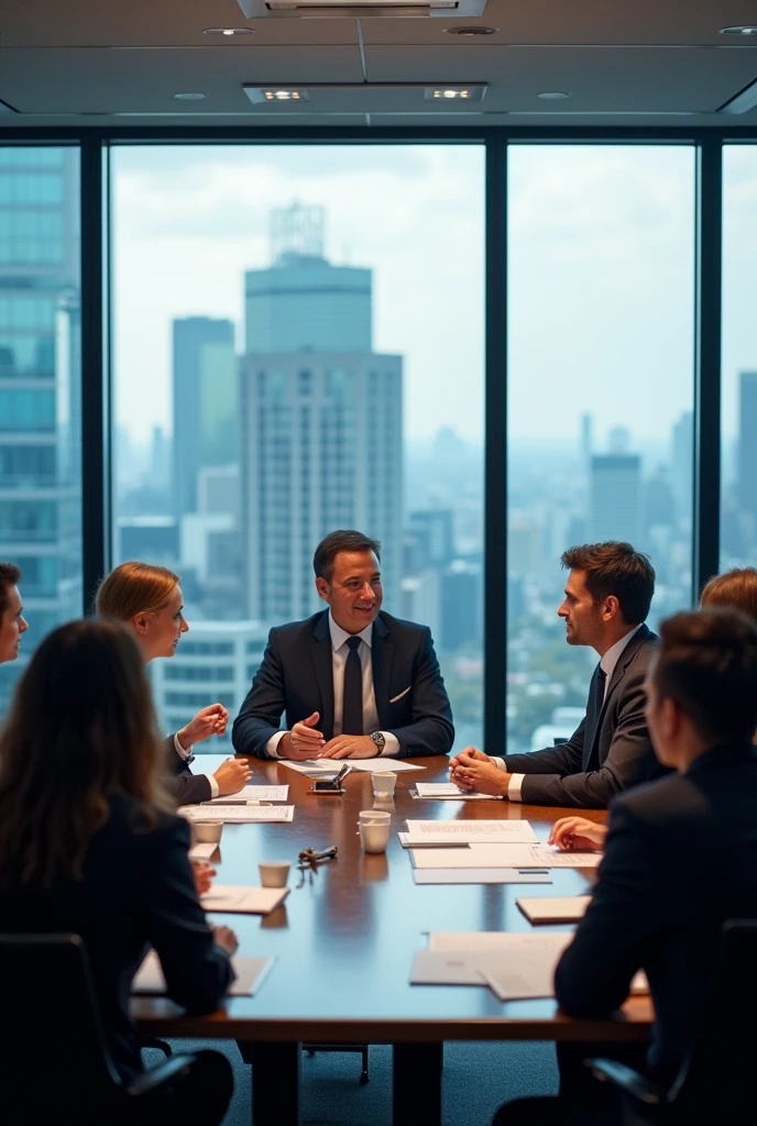 Frequently asked questions discuss in a business meeting