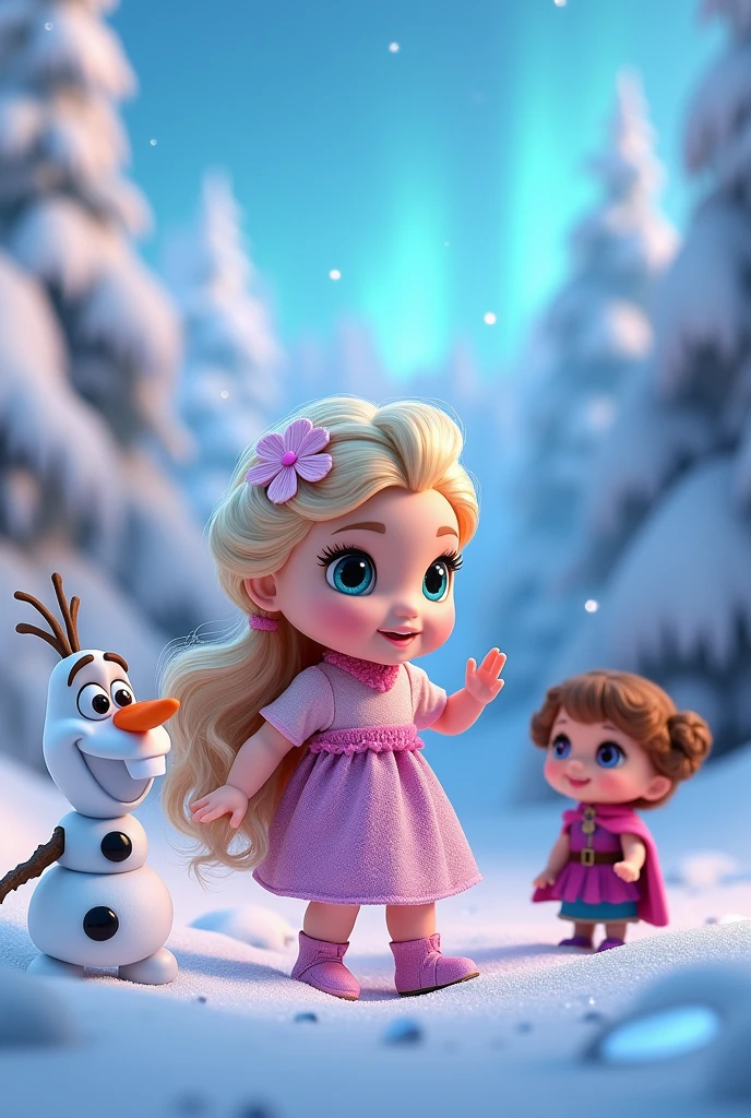 Crie uma foto com a alive e a frozen