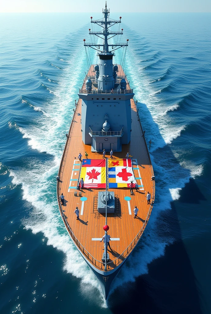 international code of signals on a ship