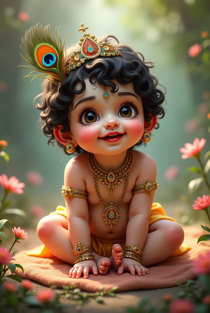 Baby sree Krishna cute
