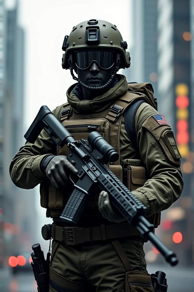 Modern American Special Forces Soldier