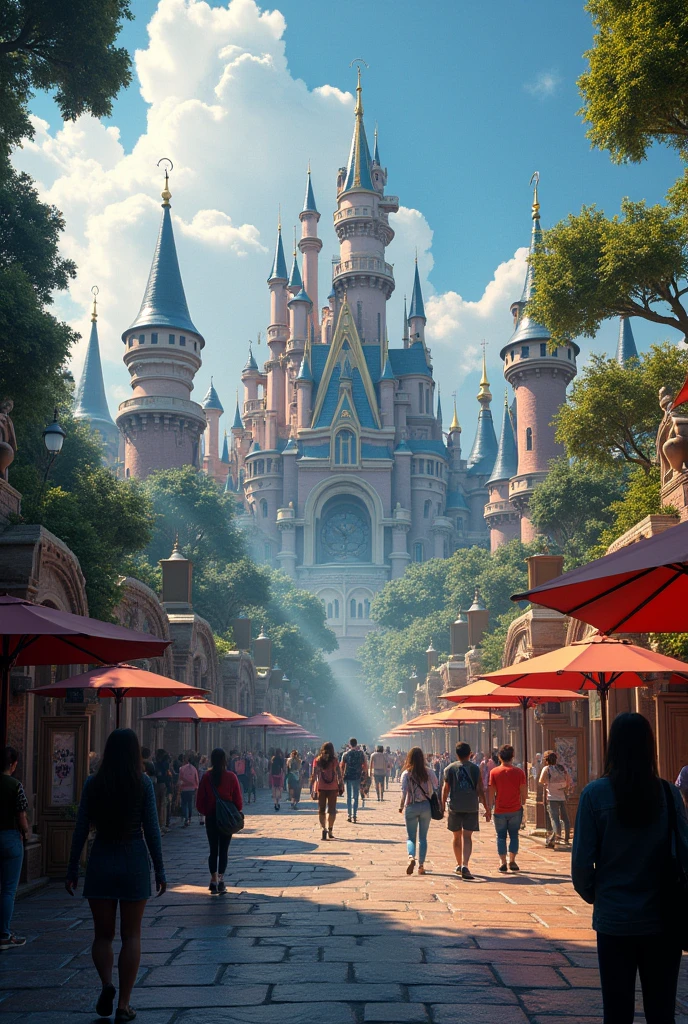 In theme parks the larger infinite vision storytelling modules could easily be incorporated around the attractions. For more enjoyable experiences with your favorite rides.