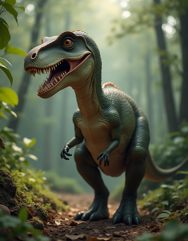 Create hdr max of dinosaur AI8k