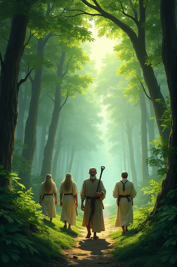 A beautiful forest and the people who care for it