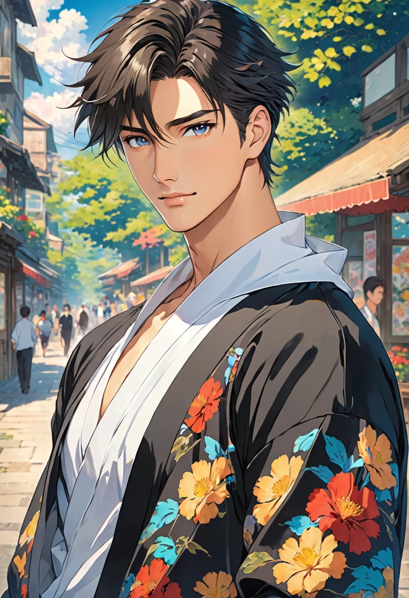 handsome anime guy