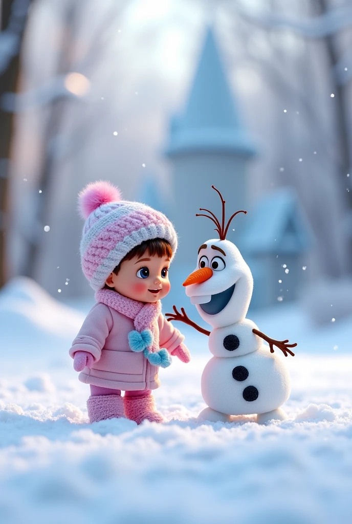 Baby alive da frozen e do olaf