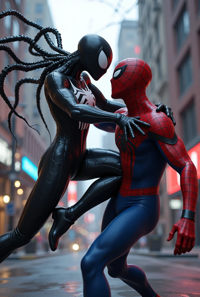 She Venom vs spiderman