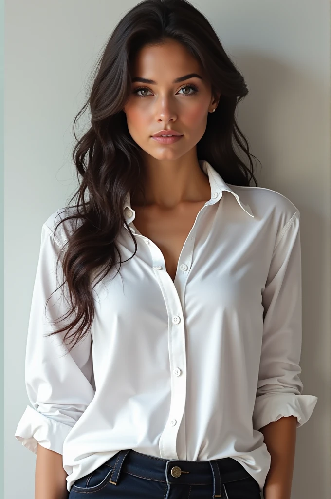 Peyton Roi List
Actrice américaine avec une chemise toute blanche avec des gros sein