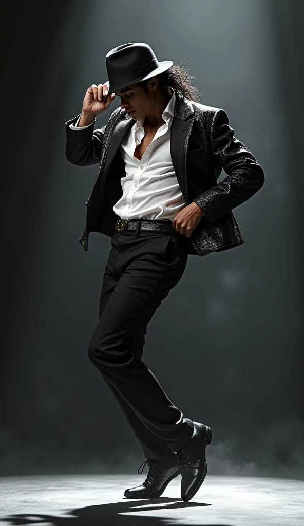 Michael Jackson dancing pose image 
