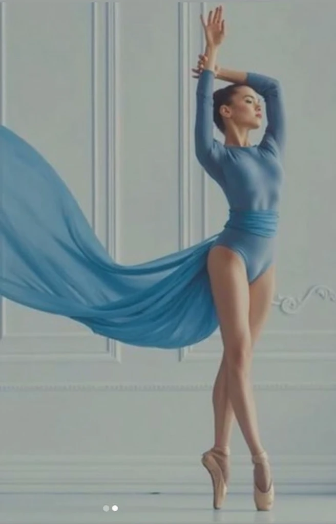 Alafed woman in blue dress posing in room, Dancing gracefully, beautiful and graceful, elegant and graceful, Flowing fabric, beautiful flowing fabric, Covered with flowing fabric, alina ivanchenko, dramatic elegant pose, stunning elegant pose, graceful body structure, graceful and elegant, An ethereal curtain that flows infinitely, graceful beauty, viktoria gavrilenko