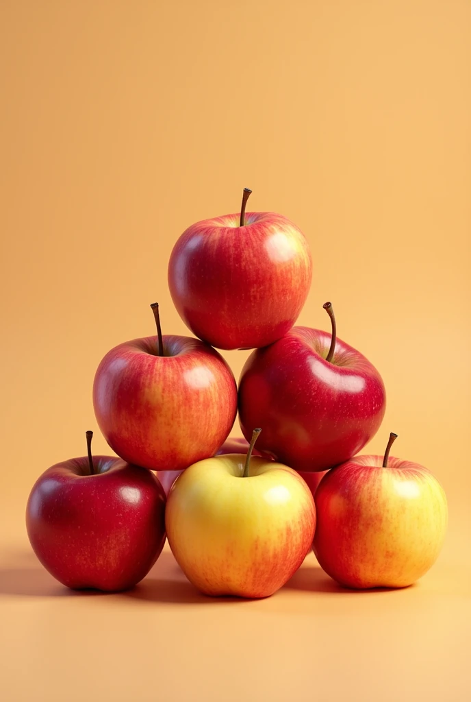 9 tasty apples, piled up high for ???? 