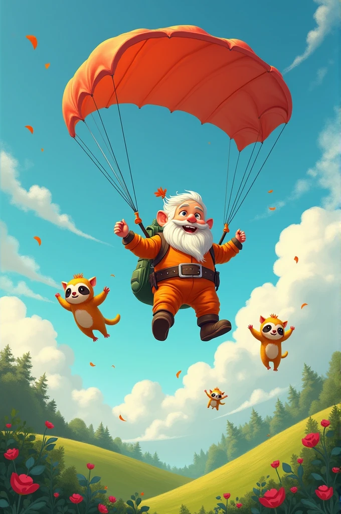 Sloth Gonies, if I were a dwarf and a parachutist