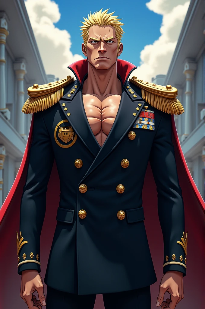 Masterpiece, Best Qualitily, 3D, Insignia, Fleet Admiral, Anime, One Piece