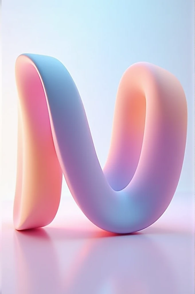 Gradient curved like letter M