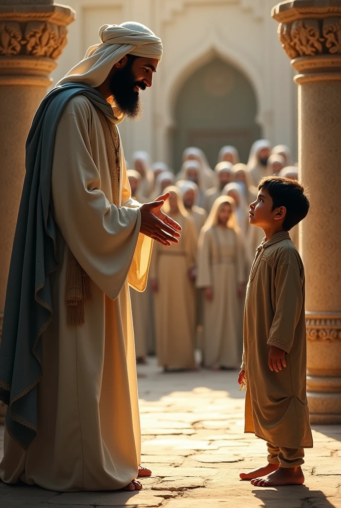 Once a boy came to Prophet Muhammad (PBUH) and asked,