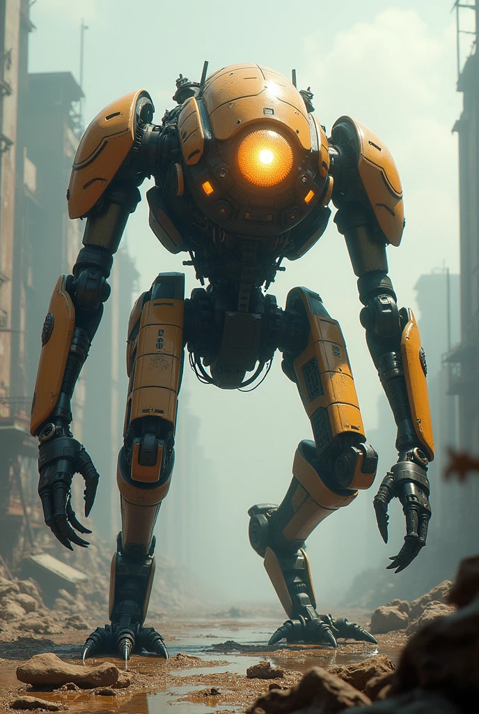 Ant robot  eye  body  big
