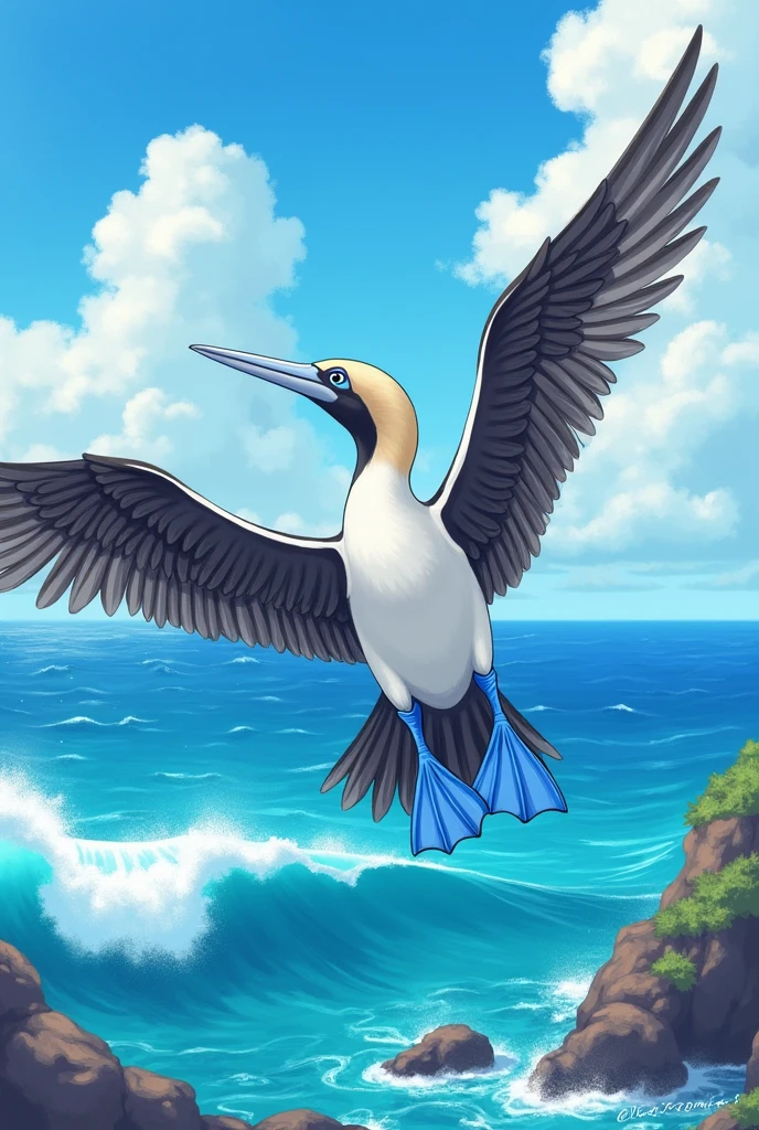 Blue-footed booby 