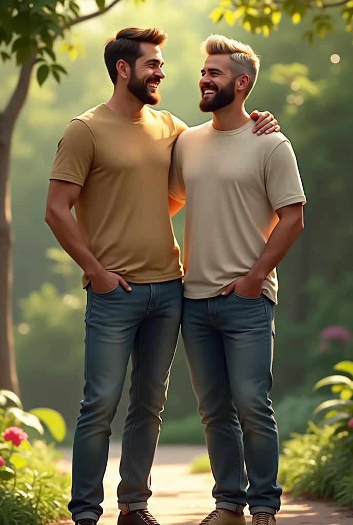 2 male friends F1 
