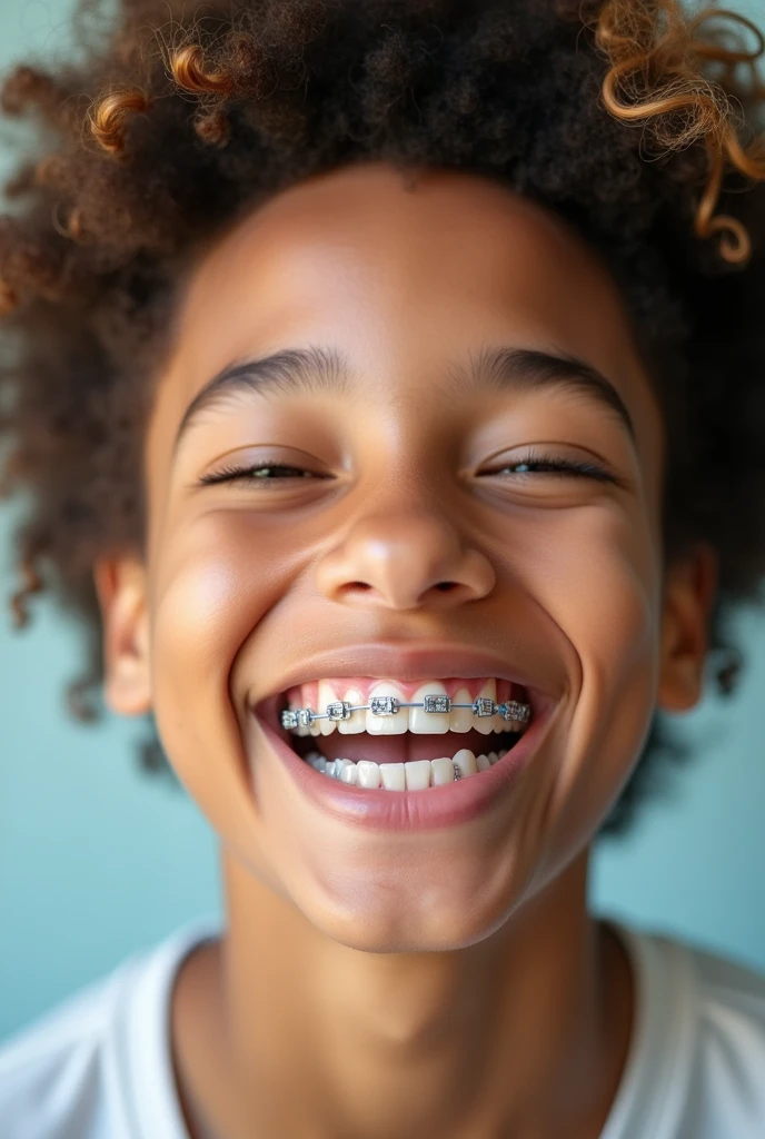 Braces smile